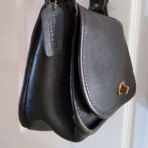 Authentic Vintage Coach Bag in Black